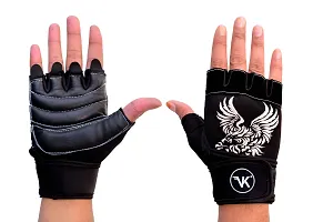 VK Fashions Gym Gloves for Men with Wrist Support Accessories, Gym Gloves for Women for Weightlifting, Gloves for Gym Workout for Training, Exercise, Cycling Gloves, Bike Sports Gloves-thumb2