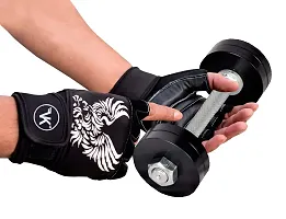 VK Fashions Gym Gloves for Men with Wrist Support Accessories, Gym Gloves for Women for Weightlifting, Gloves for Gym Workout for Training, Exercise, Cycling Gloves, Bike Sports Gloves-thumb3