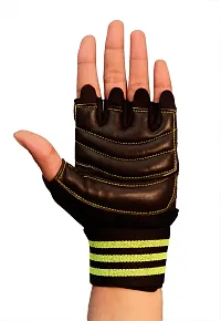 VK Fashions Gym Gloves for Men with Wrist Support Accessories, Gym Gloves for Women for Weightlifting, Gloves for Gym Workout for Training, Exercise, Cycling Gloves, Bike Sports Gloves-thumb2