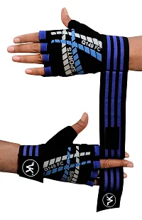 VK Fashions Gym Gloves for Men with Wrist Support Accessories, Gym Gloves for Women for Weightlifting, Gloves for Gym Workout for Training, Exercise, Cycling Gloves, Bike Sports Gloves-thumb1