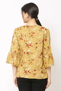 Women Casual Mustard Top-thumb3