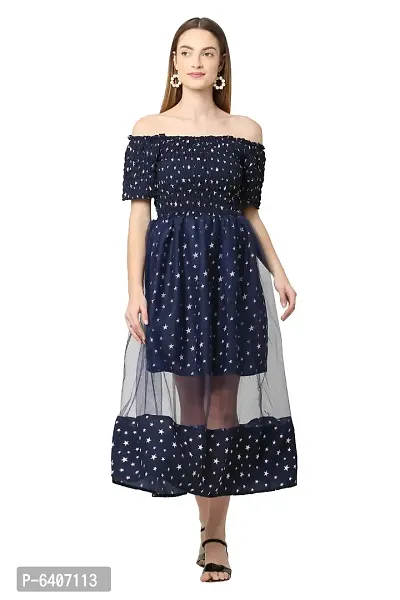 Women Regular Fit Printed Casual Dress