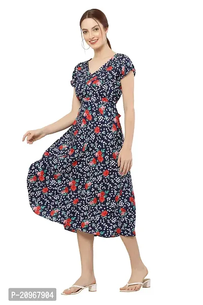 Micro Mount Multi2 Printed Crep Dresss-thumb2