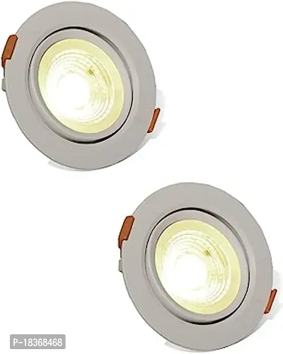Stylish Urface Downlighter 9W (Warm White) With 270 Degree Light Spread(Set Of 2)