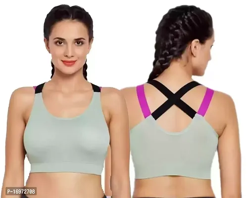 Stylish Cotton Solid Bras For Women