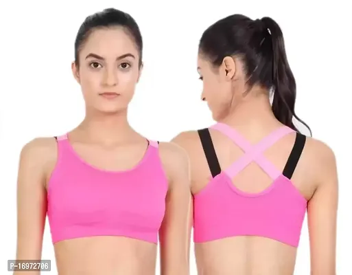 Stylish Cotton Solid Bras For Women-thumb0