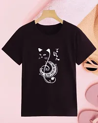 Women Regular Printed T-Shirt-thumb2