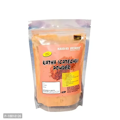 KRIDAY HERBS Pure and 100% Natural Katha Powder for Pan, Acacia Catechu for Hair Care, 999 GM
