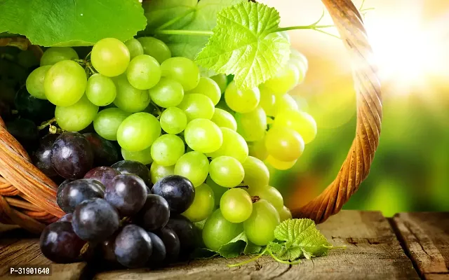 Green Seedless grapes, Hybrid Grafted Live Grapes Plants Golden Green Grape Green angoor Plant-thumb0