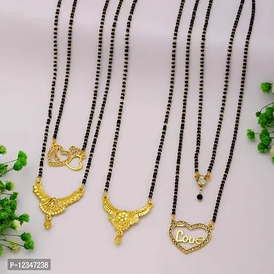 New Stylish Pack Of 5 Combo Women Mangalsutra Set