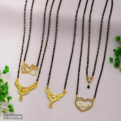 New Stylish Pack Of 5 Combo Women Mangalsutra Set