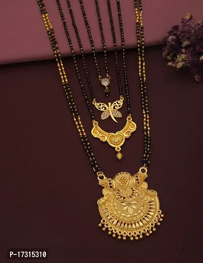 New Stylish Pack Of 4 Combo Women Mangalsutra Set