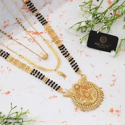 New Stylish Pack Of 3 Combo Women Mangalsutra Set