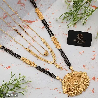 New Stylish Pack Of 3 Combo Women Mangalsutra Set