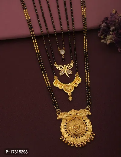 New Stylish Pack Of 4 Combo Women Mangalsutra Set