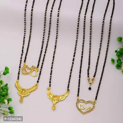 New Stylish Pack Of 5 Combo Women Mangalsutra Set