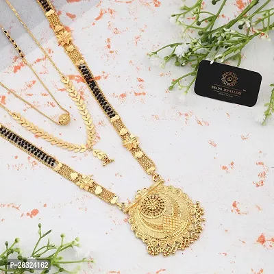 New Stylish Pack Of 3 Combo Women Mangalsutra Set