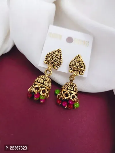 Gold Plated Alloy Jhumka