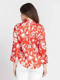 Trendy Attractive Cotton Printed Shirt Top-thumb1