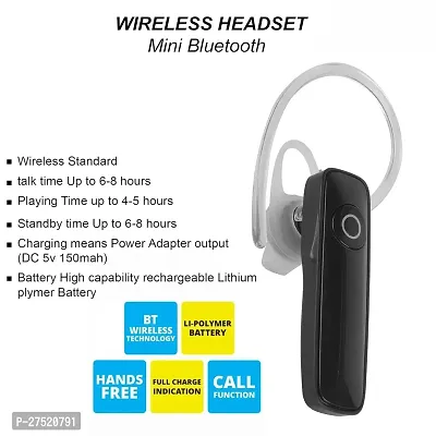 Classy wireless Bluetooth Ear Piece Headset-thumb4