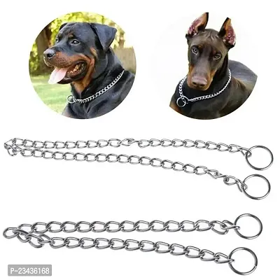 Heavy Duty Silver Dog Choke Chain Training Dog Collar For Large S, And Dogs 24-thumb4