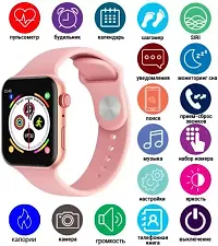 SMART WATCH 2023-24 latest version /T500 Full Touch Screen Bluetooth Smartwatch with Body Temperature, Heart Rate  Oxygen Monitor Compatible with All 3G/4G/5G Android  iOS-PINK-thumb4