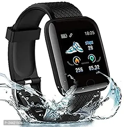 ID 116 SMART WATCH 2023 latest version  Full Touch Screen Bluetooth Smartwatch with Body Temperature, Heart Rate  Oxygen Monitor Compatible with All 3G/4G/5G Android  iOS-thumb2