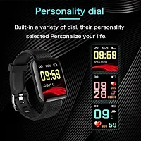 ID 116 / SMART WATCH 2023 latest version  Full Touch Screen Bluetooth Smartwatch with Body Temperature, Heart Rate  Oxygen Monitor Compatible with All 3G/4G/5G Android  iOS-thumb2