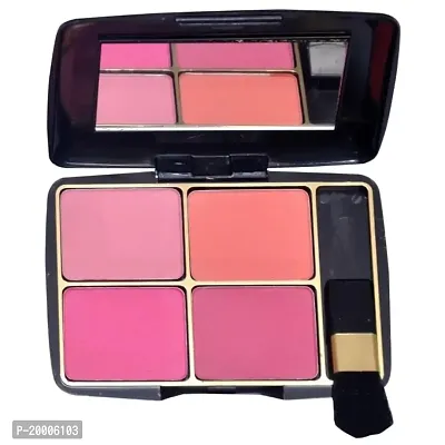 HUDA ZONE Stael Pares 4 in 1 Amezing Blusher Palette-thumb0