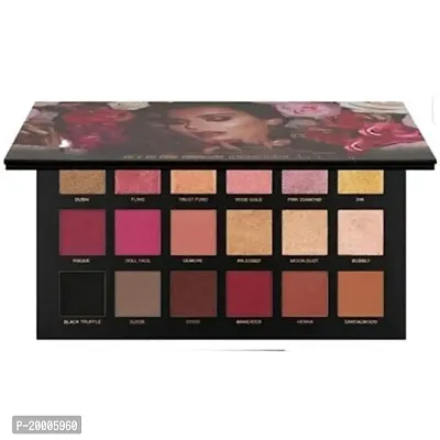 HUDA ZONE Combo Rose Gold Remastered Eyeshadow Palette 18 Shades and Waterproof Sketch Eyeliner With kajal Pack of 3-thumb5