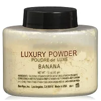 HUDA ZONE Professional Compact Powder Matte Banana Loose Powder Matte Finish Powder For All Types Of Skin-thumb1