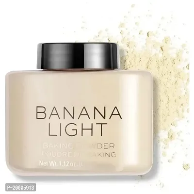 HUDA ZONE Professional Compact Loose Face Powder banana Loose Face Powder (Beige) For All Type Of Makeup