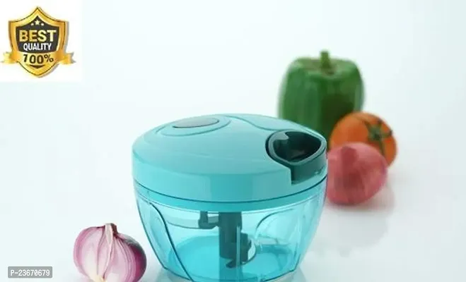 Plastic Handy Dori Chopper with 3 Blades-thumb0