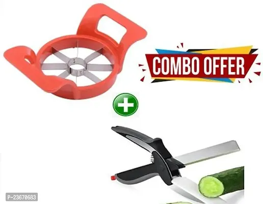 New Combo Cutter And Tea Strainer Kitchen (Pack of 2)