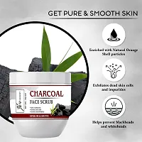 Charcoal Scrub-200Gm For Men and Women-thumb2