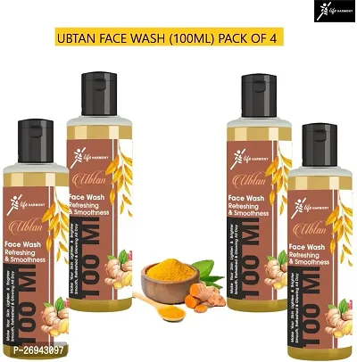 Life Harmony Ubtan Face wash 100 ML pack of 4 for All Skin Type