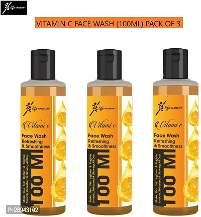 Life Harmony Vitamin C Face wash-100ML for All Skin Type