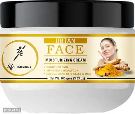 Ubtan Nourishing Cream For Winter With Turmeric and Saffron-100Gm For Men and Women