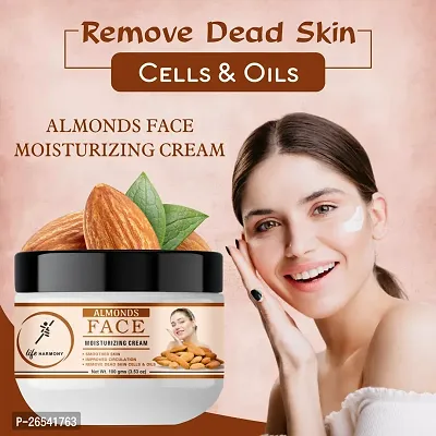 Almond Moisturizing Cream-100Gm For Men and Women