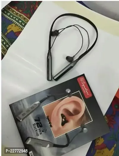 Bluetooth Neckband in Ear Earphones with mic Crystal Bionic Sound Powered by Dirac Opteo ANC 13 mm Drivers-thumb0