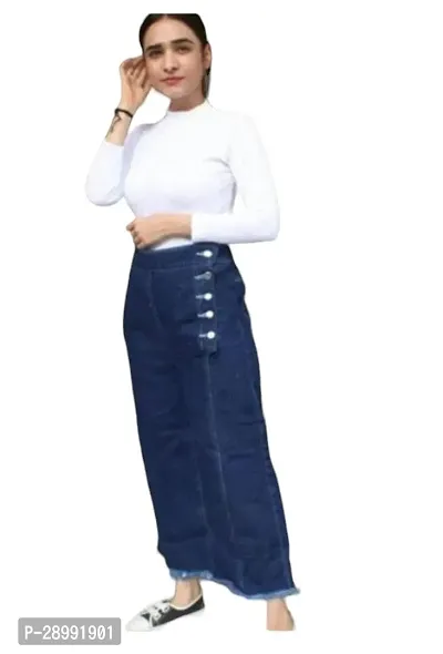 Side Button Jeans-thumb0