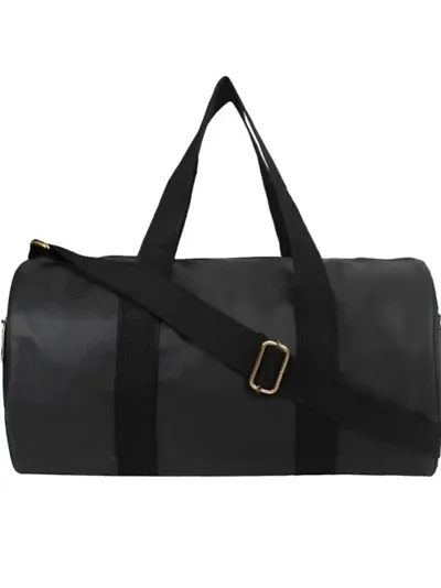 Niku Crafts Stylish Sports Leather Gym Bag for Men & Women Small Travel Duffel Bags Shoulder Bag