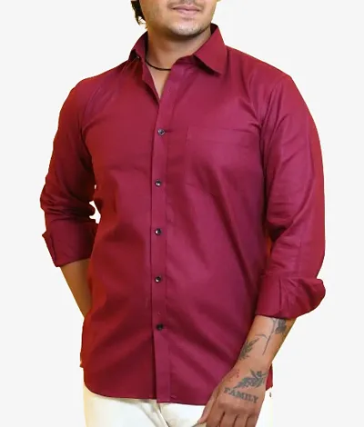 Alina-Enterprises Cotton Full Sleeve Formal Shirt