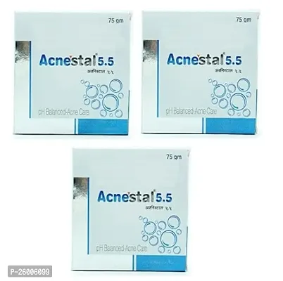 Acnestal 5.5 Soap For Acne And Oily Skin-75 Grams Each, Pack Of 3