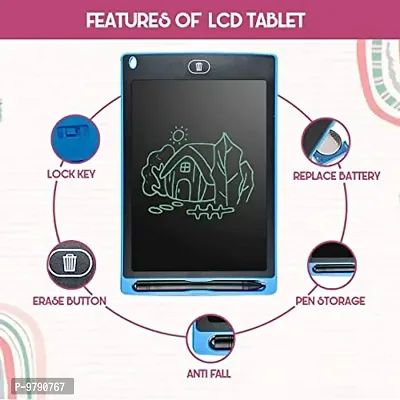 LCD Writing Pad Tablet 8.5 inches Electronic Writing Scribble Drawing Board-thumb0