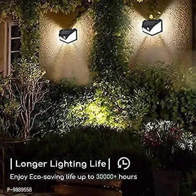 Solar Sensor Wall Light in Night-thumb4