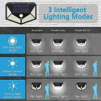 Motion Sensor Solar Waterproof Wall Light Solar Powered Light with 3 Modes (ABS,1 Pack)-thumb3