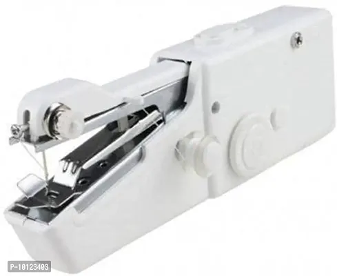 Home Tailoring, Hand Machine | Mini MACHINE | White Hand Machine Pack of 1-thumb0