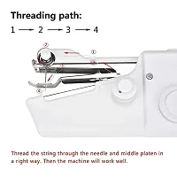 Home Tailoring, Hand Machine | Mini MACHINE | White Hand Machine Pack of 1-thumb3