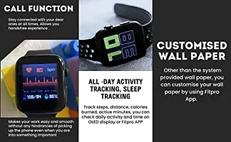 T55 Series 6 Smart Watch Enabled with Heart Rate Measurer, Alarm, Bluetooth Calling, Fitness Tracker-thumb3